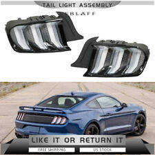 For 2015-22 Ford Mustang Tail Lights Sequential Turn Signal LED Left+Right Side picture