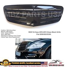 S550 S63 S350 S-Class All Black Grille 2010 2011 2012 2013 Luxury Glossy New S65 picture