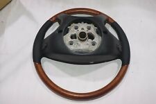 MERCEDES BENZ GENUINE NEW WOOD LEATHER STEERING WHEEL B66268470 picture