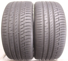 Two Used 275/35R22 2753522 Continental Premium Contact6 BMW 104Y 7/32 A62 picture