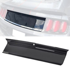 For 2015-2023 Ford Mustang GT Gloss Black Rear Trunk Deck Lid Panel Trim Cover picture