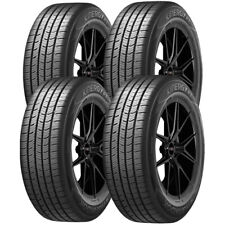 (QTY 4) 245/45R19 Hankook Kinergy PT H737 102V XL Black Wall Tires picture