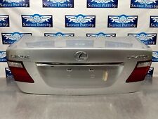 2007 Lexus LS460L Trunk Lid Inner Tail Lights Latch - Complete - Silver - 160k picture