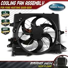 Engine Cooling Fan Radiator Fan Assembly w/ Resistor for Ford Mustang 2005-2014 picture