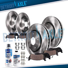 For 2002-03 Lexus ES300 05-06 Toyota Camry Front Rear Brake Rotors + Ceramic Pad picture