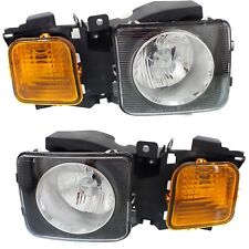 Headlight Set For 2006-2010 Hummer H3 2009-2010 H3T Left & Right w/ bulb picture