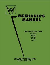 1946 - 1955 Willys Jeep CJ Mechanics Manual picture