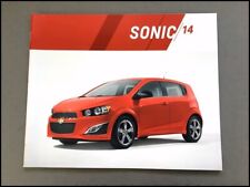 2014 Chevrolet Sonic 32-page Original Car Sales Brochure Catalog - RS picture