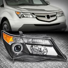 For 07-09 Acura MDX OE Style Right Passenger Side Black/Amber Headlight Lamp picture