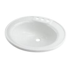 Lippert 209635 Better Bath RV Oval Lavatory Sink 17