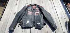 Icon Victory Hero Leather Motorcycle Jacket XL picture