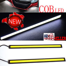 2pcs COB LED White Car DRL Daytime Running lights Fog Driving lamps 17cm picture