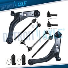 10pc Front Lower Control Arms + Tie Rod + Sway Bar for Ford Escape Mazda Tribute picture