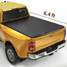 6.4ft / 6.5ft Bed Tonneau Cover Soft Roll Up for 02-24 Dodge Ram 1500 2500 3500 picture