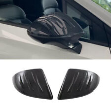 Carbon Fiber Rearview Mirror Protector Cover Trim For MG4 MG 4 EV 2022 2023 2024 picture