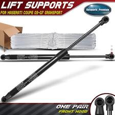 2pcs Front Hood Lift Supports Shocks Strut for Maserati Coupe 03-07 GranSport picture