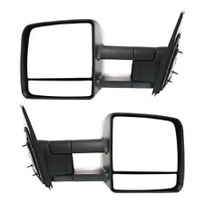 Pair Towing Mirrors Set of 2  Driver & Passenger Side Heated Left Right picture