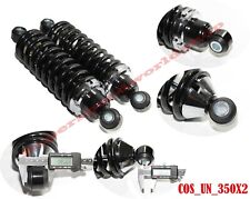 Rear Street Rod Coil Over Shock SET w/350 Pound Black Coated Springs picture