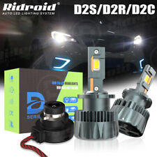 2X D2S D2R LED Headlight Bulb Replace HID Xenon Super White 6500K Conversion Kit picture