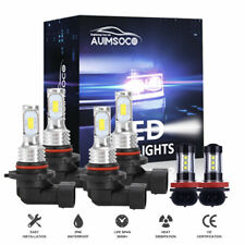 For Toyota RAV4 2006 2007 2008-2011 2012 6000K LED Headlights Fog Bulbs Kit 6X picture