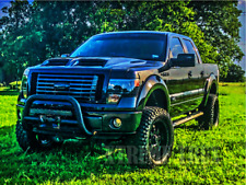 Paintable Black Extension Style Fender Flares Full Set For 09-14 Ford F150 picture