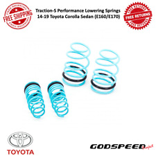 Godspeed Traction-S Performance Lowering Spring Fits 14-19 Toyota Corolla Sedan picture