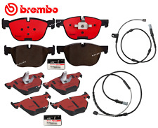 Brembo Front Brake Pads & Rear Brake Pad Set Ceramic + Sensor OES for BMW X5 X6 picture