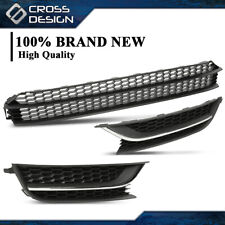 Fit For 12-15 VW Passat Front Bumper Radiator Lower Grille Grill Fog Light Cover picture