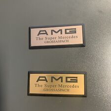 Set Of 2 Pre Merger AMG GROSSAPACH ultra rare W124 W126 W116 ROSE GOLD EXCLUSSIV picture