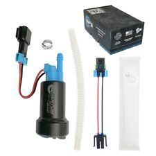 QFS 450LPH E85 Compatible In-Tank Fuel Pump + Install Kit and Flex Hose picture