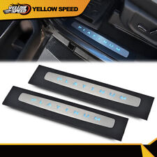 LED Fit For 2017-2022 Super Duty CREW CAB ONLY Illuminated Door Sill Plate Set  picture