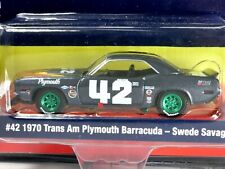 1970 Trans Am Plymouth Barracuda 1/64 Scale CHASE Diecast Car Real Riders VHTF picture