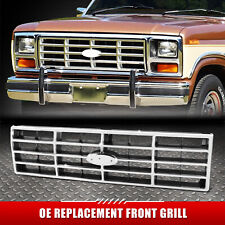 [Square Mesh] For 82-86 Ford F150 F250 F350 F100 Bronco OE Style Front Grille picture