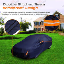 Heavy Duty Outdoor Full Car Cover 100% Waterproof Protect Fit 15-16FT Auto Seda* picture