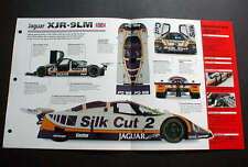 1988 JAGUAR XJR-9LM RACER UNIQUE IMP BROCHURE '88 picture
