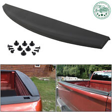 For Dodge Ram 2009-2019 Tailgate Spoiler Top Protector Cover Molding Black picture