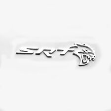 1x OEM Hollow Hellcat SRT Emblem 3D Nameplate Badge for Hellcat Chrome picture