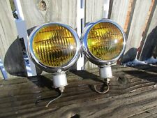1930's-1940's-1950's-1960's GROTE 211 FOG LIGHTS WITH MOUNTS/HOT STREET RAT ROD picture