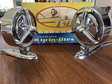 VINTAGE 1950'S NOS YANKEE CHROME PACESETTER TWIN-LITES Stop/tail super nice picture