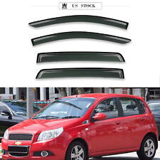 Window Vent Shade Visors Rain Guard fits for 2007-2011 Chevrolet Aveo Hatchback picture