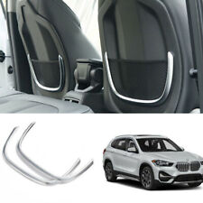 For BMW X1 2016-2022 2019 F48 ABS silver car seat back net bag frame cover trim picture