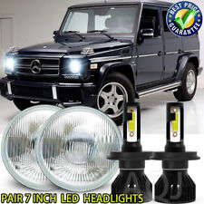 7 inch Led Headlights For Mercedes Benz G500 G55 AMG 2002-2003 2004 2005 2006 picture