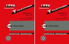 1996 Corvette Shop Service Repair Manual Book Engine Drivetrain Electrical OEM picture