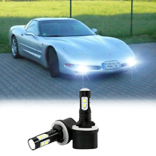 2x For 1997-2004 c5 Corvette HID LED SUPER BRIGHT Fog Light Conversion Bulbs Kit picture