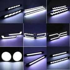 White Car LED COB DRL Driving Lamps Daytime Running Headlight Fog Strip Light picture