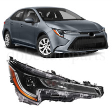 Right Headlights Fits For 2020-2022 Toyota Corolla L LE W/LED DRL Passenger Side picture