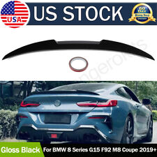 M4 Style Gloss Back Rear ABS Spoiler Wing For 2019-Up BMW G15 8-Series 2Dr Coupe picture