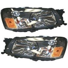 Headlight Set For 2003-2004 Subaru Forester Left and Right With Bulb 2Pc picture