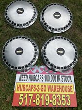 1976 Chevrolet Caprice Convertible 2dr 4dr 15” Oem Hubcaps Used Rare Nice Set 4 picture