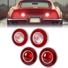 Tail Lights and Backup Lights Set Fit For Chevrolet Corvette C3 1975-1979 4Pcs picture